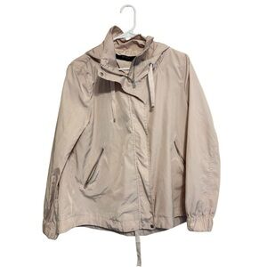 ZARA Basic Lightweight Pink Windbreaker Jacket – Size L